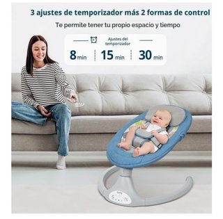 Hamaca electrónica para bebé.
