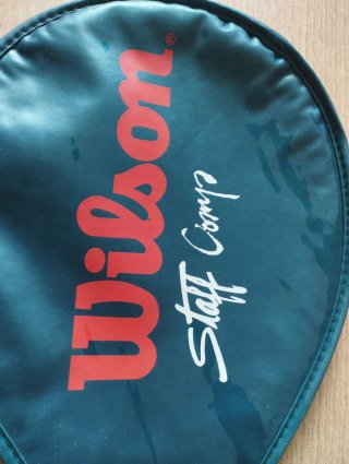 Raqueta Wilson Staff Comp con funda