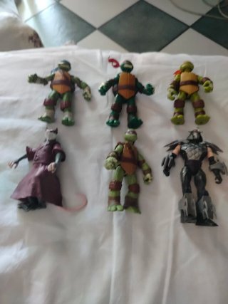 Lotto Tartarughe Ninja completo