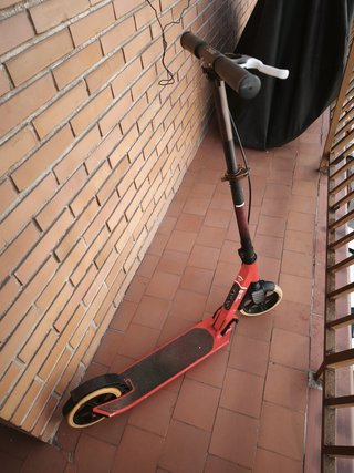 Patinete Oxelo Mid 9 - Suspensión y Freno