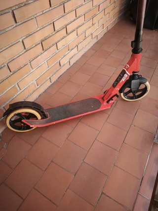 Patinete Oxelo Mid 9 - Suspensión y Freno