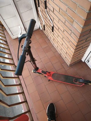 Patinete Oxelo Mid 9 - Suspensión y Freno