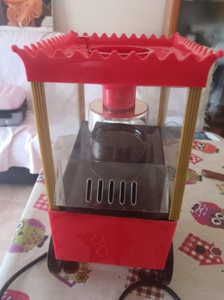 Máquina de Palomitas Vintage Roja