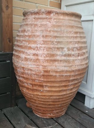 Jarrón de terracota grande