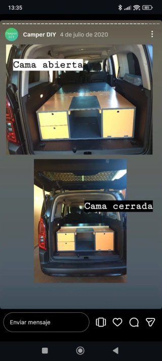 Mueble Camper Citroën Berlingo XL