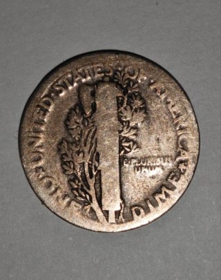 Moneta Americana 1 dime - argento 900 - 1918