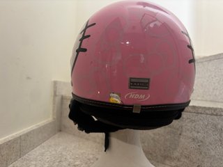 Casco Moto Hello Kitty Rosa