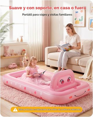 NUEVO Colchón Hinchable Infantil Coche con Tienda