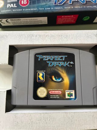 Perfect Dark Nintendo 64 N64 Completo PAL
