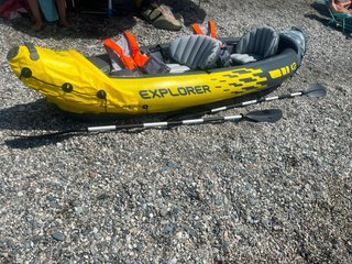 Kayak Hinchable K2 Explorer con Remos