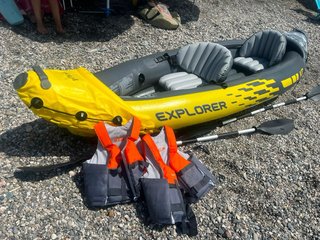 Kayak Hinchable K2 Explorer con Remos