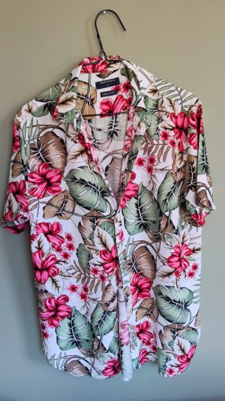 Lote 4 Camisas Estampadas Hombre Talla S
