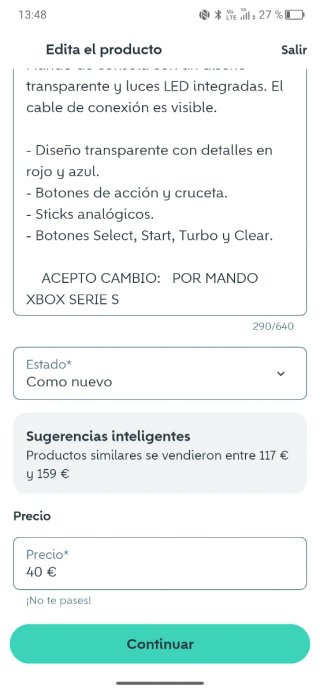 Mando para PC ps3 o Nintendo switch 1