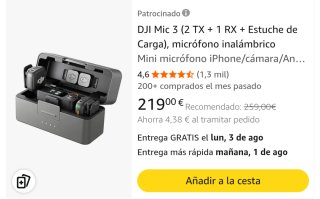 DJI Mic 3 (2 TX + 1 RX + Estuche)