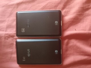 Lote 2 Teléfonos Móviles LG T385b Negros