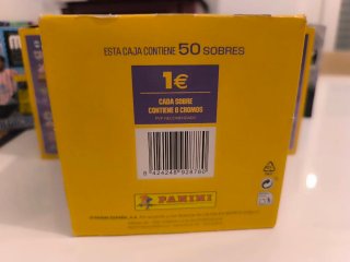Caja de sobres Panini LaLiga Este 2026-27