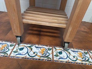 Mesa Auxiliar Cocina IKEA Madera