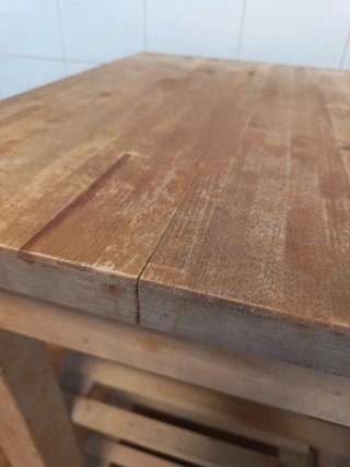 Mesa Auxiliar Cocina IKEA Madera