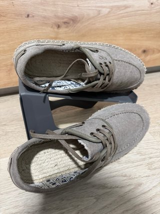 Zapatilla Silbon Marrón Esparto