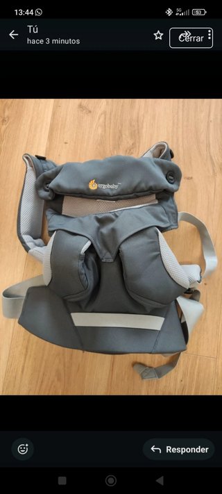 Mochila Portabebés Ergobaby Gris