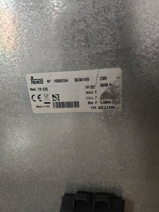 Vitrocerámica Teka TR 620.2