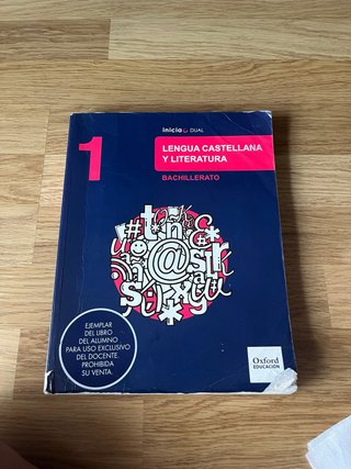 Libro oxford lengua 1 bachillerato