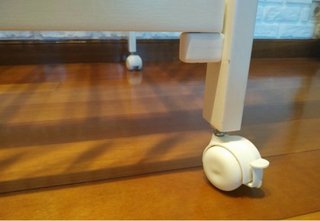 Cuna madera lacada blanco