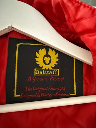 Chaqueta Belstaff Roja