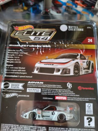 Hot Wheels Mazda RX-7 Liberty Walk Elite 64