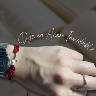 Pulseras tejidas Nuali corazón e infinito