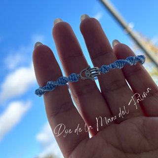 Pulseras tejidas Nuali corazón e infinito