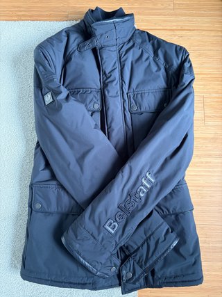 Chaqueta Belstaff Negra Acolchada