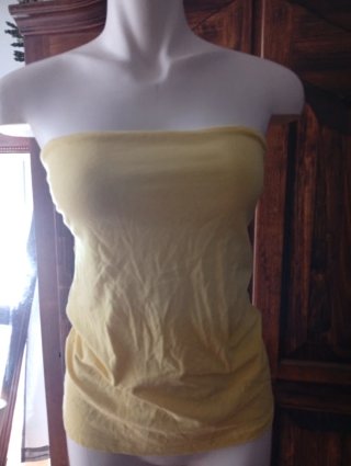 Top H&M giallo donna