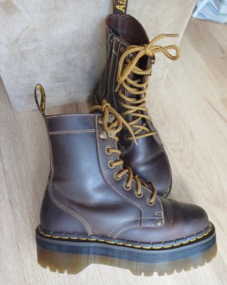 Botas Dr. Martens Marrones Piel