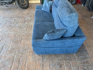 Sofá Cama Estilo Italiano Azul