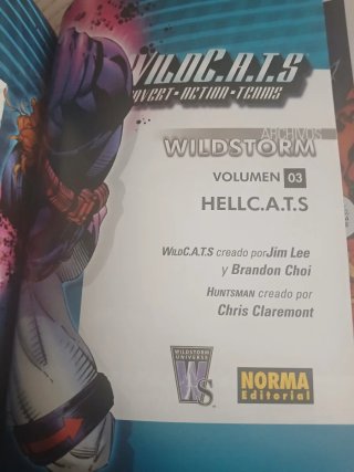 ARCHIVOS WILDSTORM: WILDC.A.T.S 3