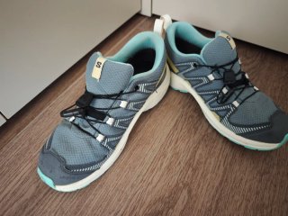Zapatillas Salomon Niña Azul/Turquesa