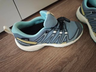 Zapatillas Salomon Niña Azul/Turquesa