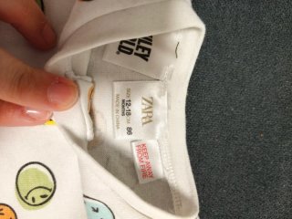 Body Zara Caritas Sonrientes Talla 86cm 12-18meses