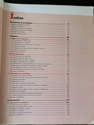 Matemáticas II 2 Bachillerato