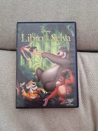 DVD El Libro de la Selva Disney Español