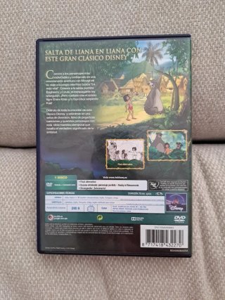 DVD El Libro de la Selva Disney Español