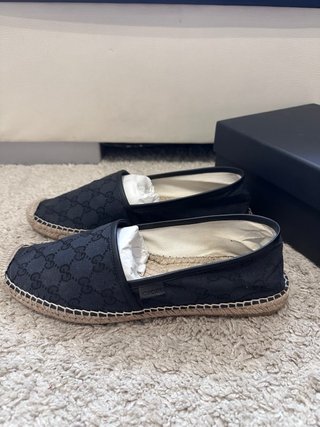 Alpargatas negras Gucci Talla 41 unisex