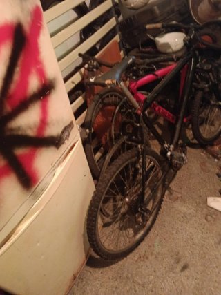 Bici Negra 26 Rockrider