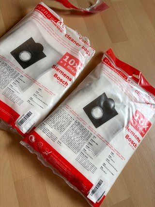 Bolsas aspiradora Siemens/Bosch 10x + 1 filtro