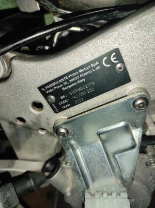 Minimoto Polini 910 + 2 Mono