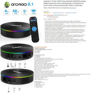 TV SONY KDL-40W4000 (80€) + Android TV Box (+20€)