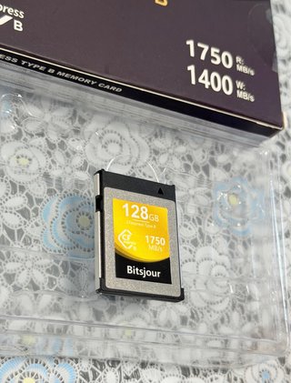Tarjeta Memoria CFexpress Tipo B 128GB 1750MB/s