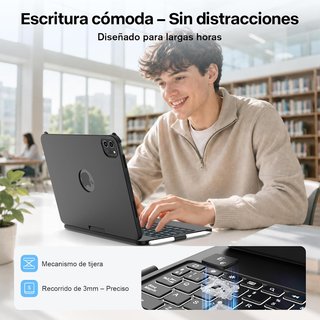 NUEVO Funda Teclado iPad Pro 11 M4/M5 con Trackpad