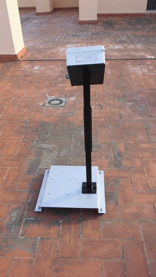 Soporte Bancada + Cuadro Eléctrico Grupo Presión